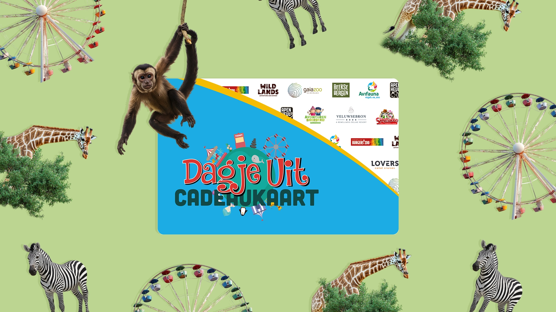 Waar kun je de Dagje Uit Cadeaukaart besteden?
